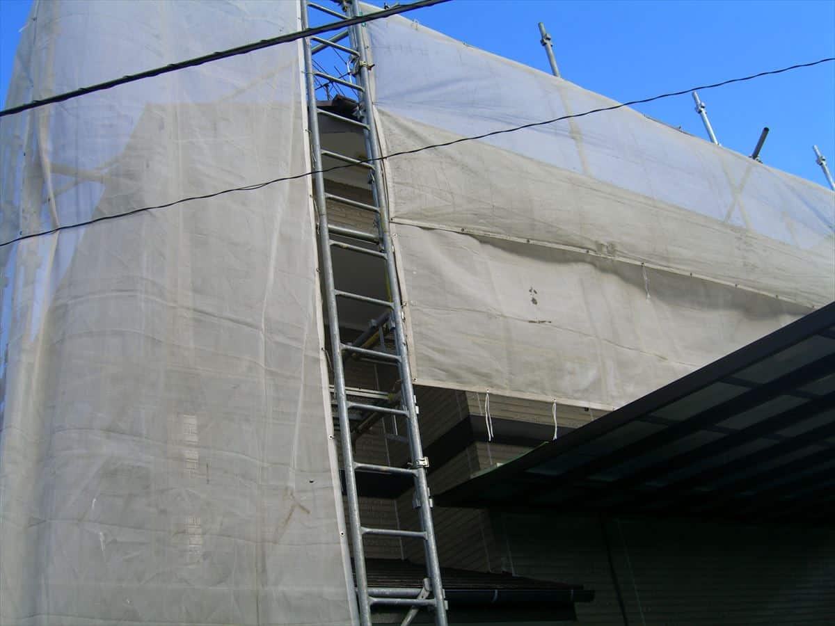 CIMG5164_R | 外壁塗装は神奈川県横浜市の塗装職人 塗装 足場 家
