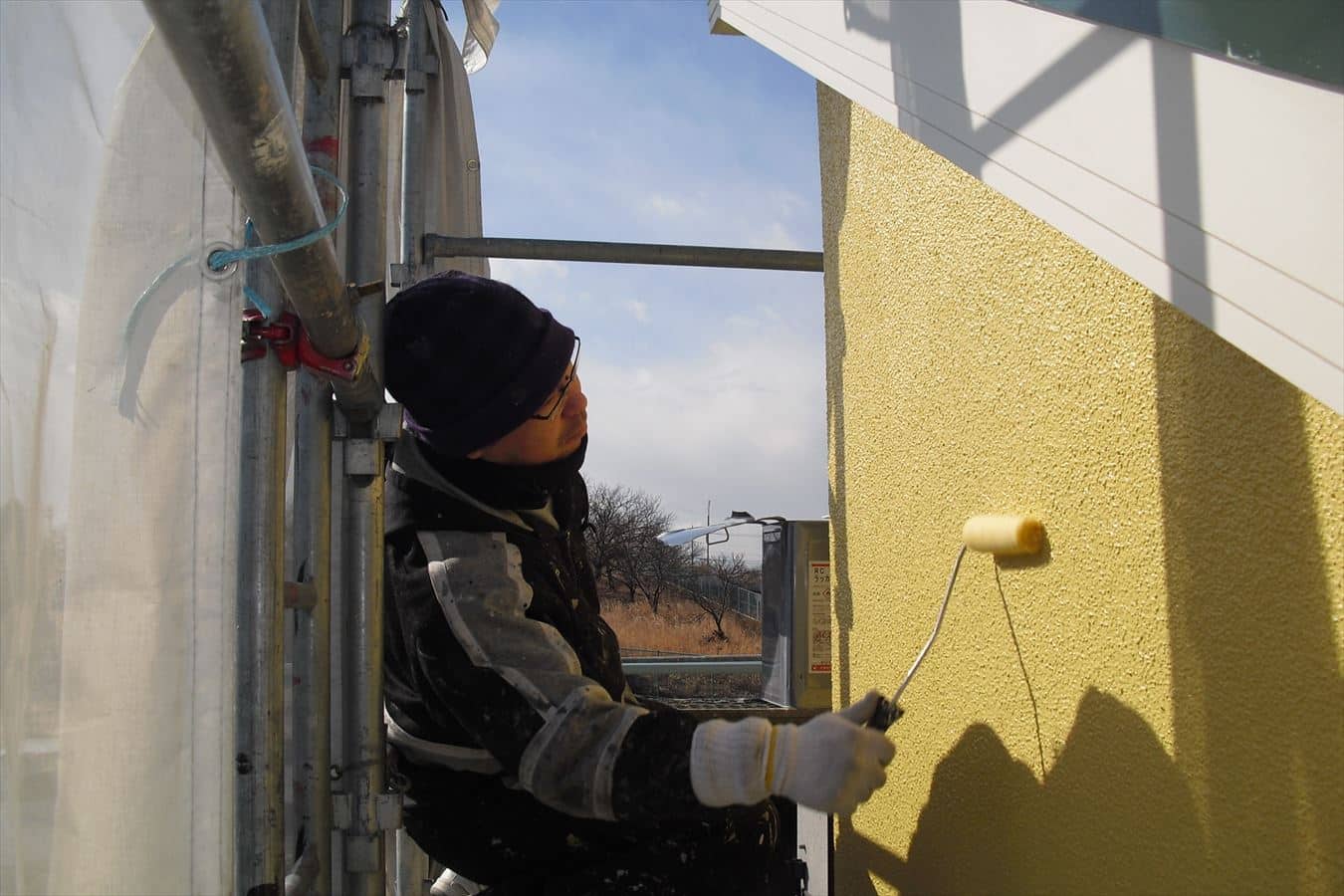 CIMG5283_R | 外壁塗装は神奈川県横浜市の塗装職人 上塗りコーティング