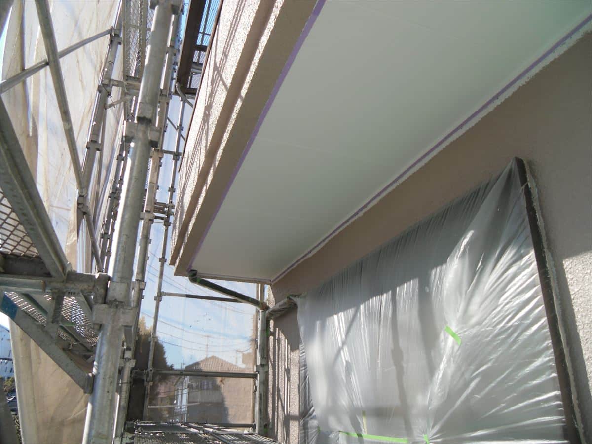 CIMG7954_R | 外壁塗装は神奈川県横浜市の塗装職人 軒裏塗装