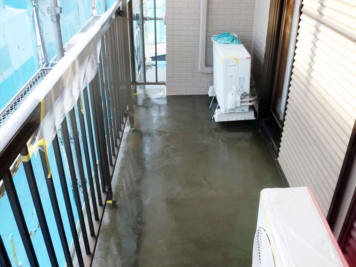 balcony_water_proof_06 | 外壁塗装は神奈川県横浜市の塗装職人