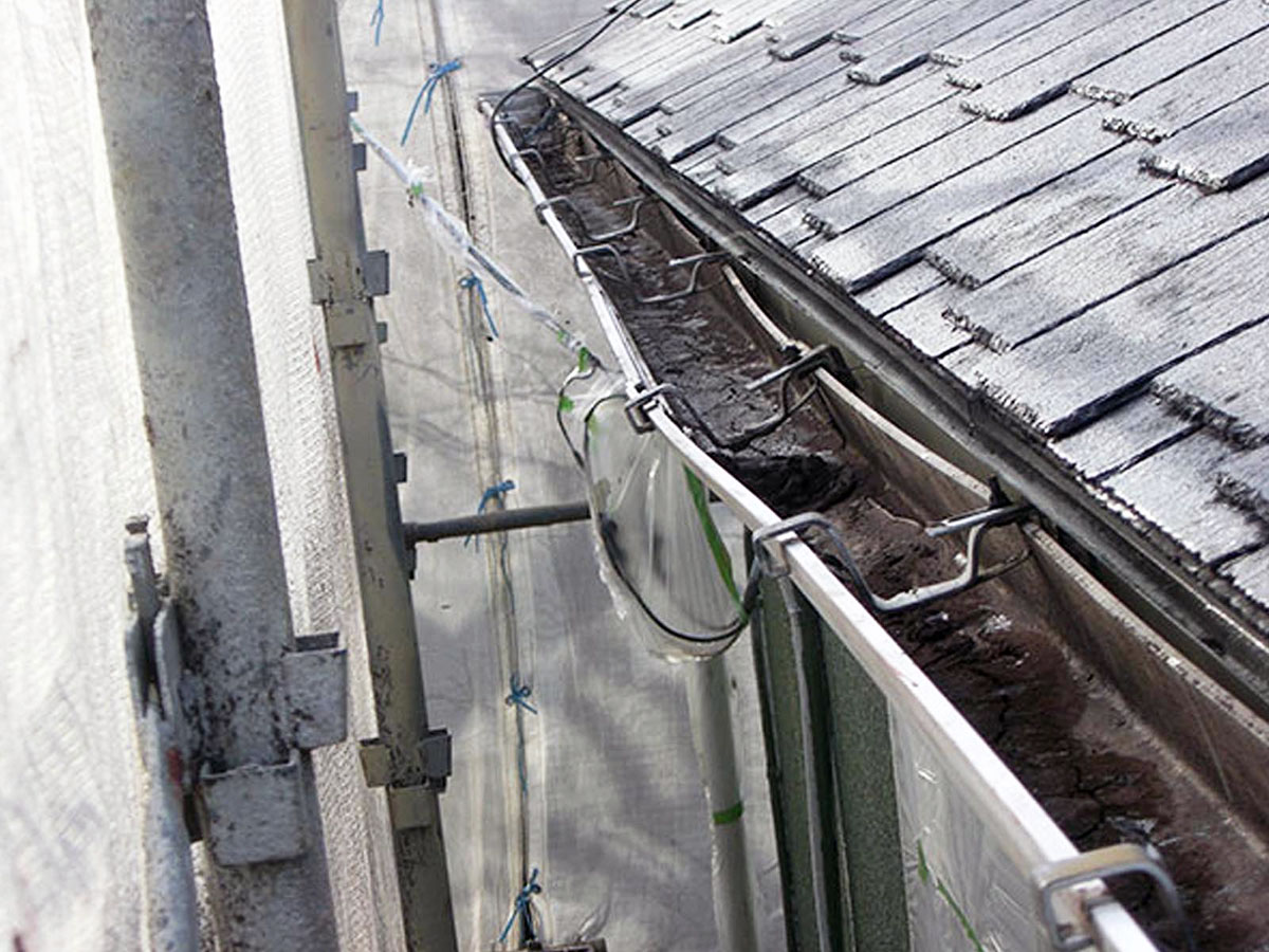 with_scaffold_001 | 外壁塗装は神奈川県横浜市の塗装職人