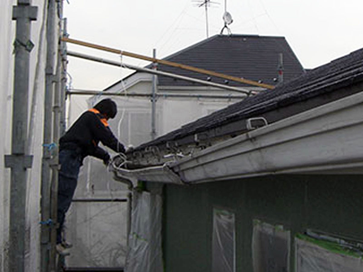 with_scaffold_003 | 外壁塗装は神奈川県横浜市の塗装職人