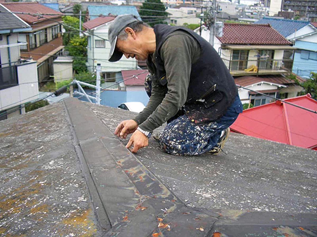 with_scaffold_036 | 外壁塗装は神奈川県横浜市の塗装職人
