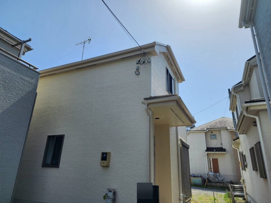 横浜市旭区の外壁・屋根塗装後の外観