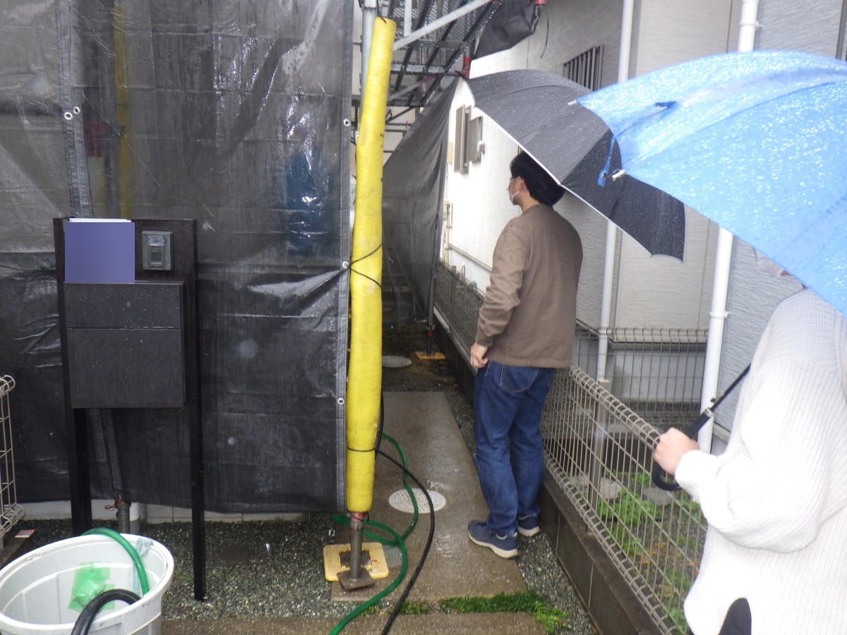 asahi-035-v2 | 外壁塗装は神奈川県横浜市の塗装職人 塗装前の現地打ち合わせ