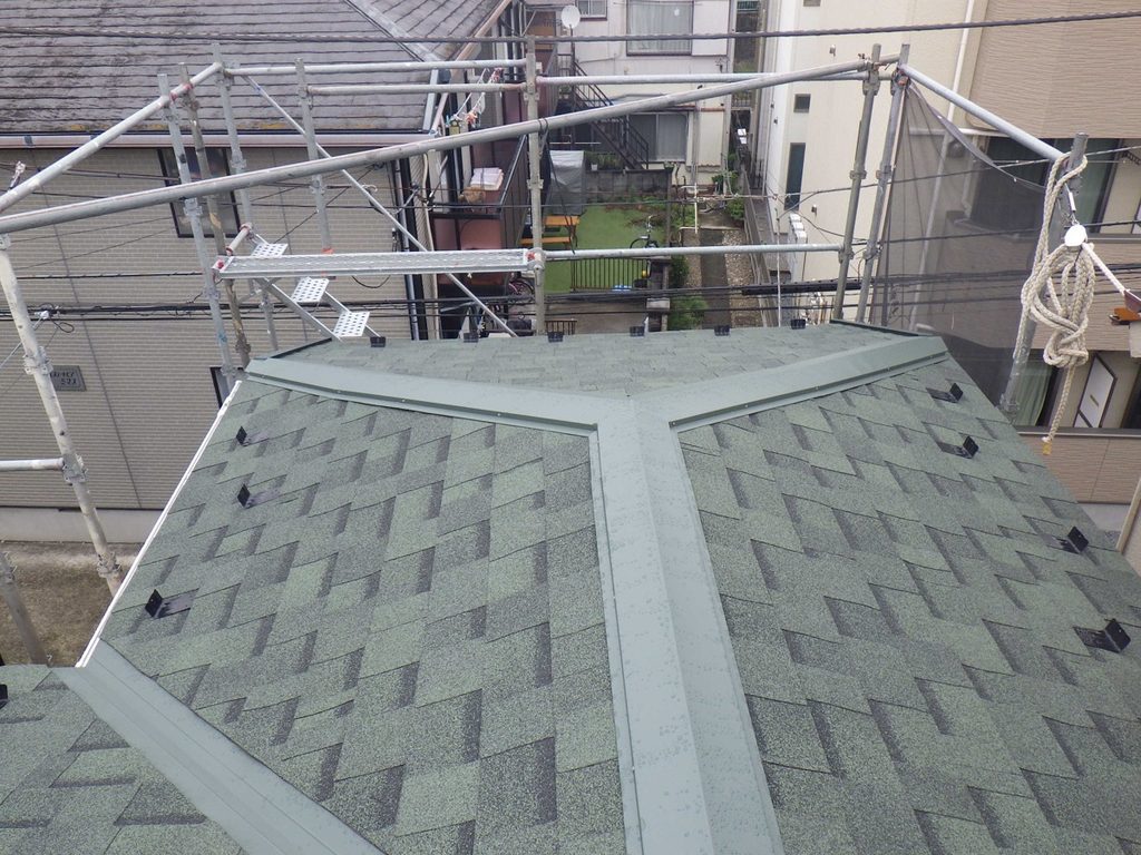 リッジウェイで改修した屋根