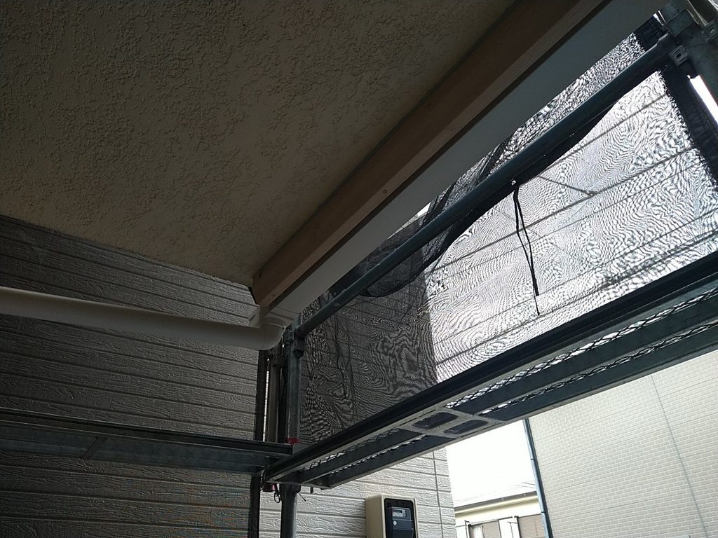 1階の雨樋交換後
