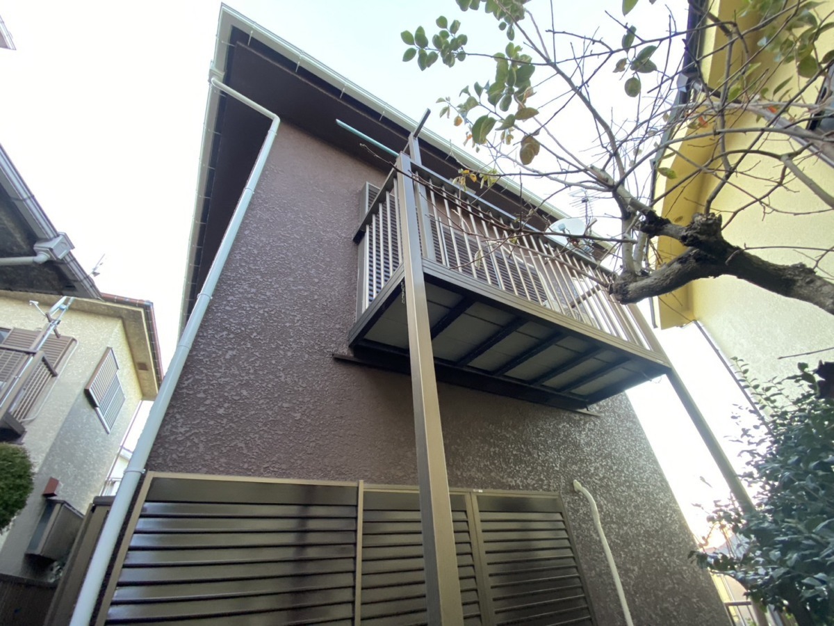 hodogaya-renovation-006 | 外壁塗装は神奈川県横浜市の塗装職人 塗装後の外壁とバルコニーまわり