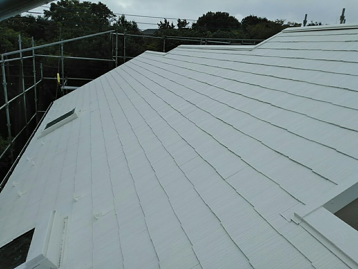 renovation-005 | 外壁塗装は神奈川県横浜市の塗装職人 塗装後のスレート屋根
