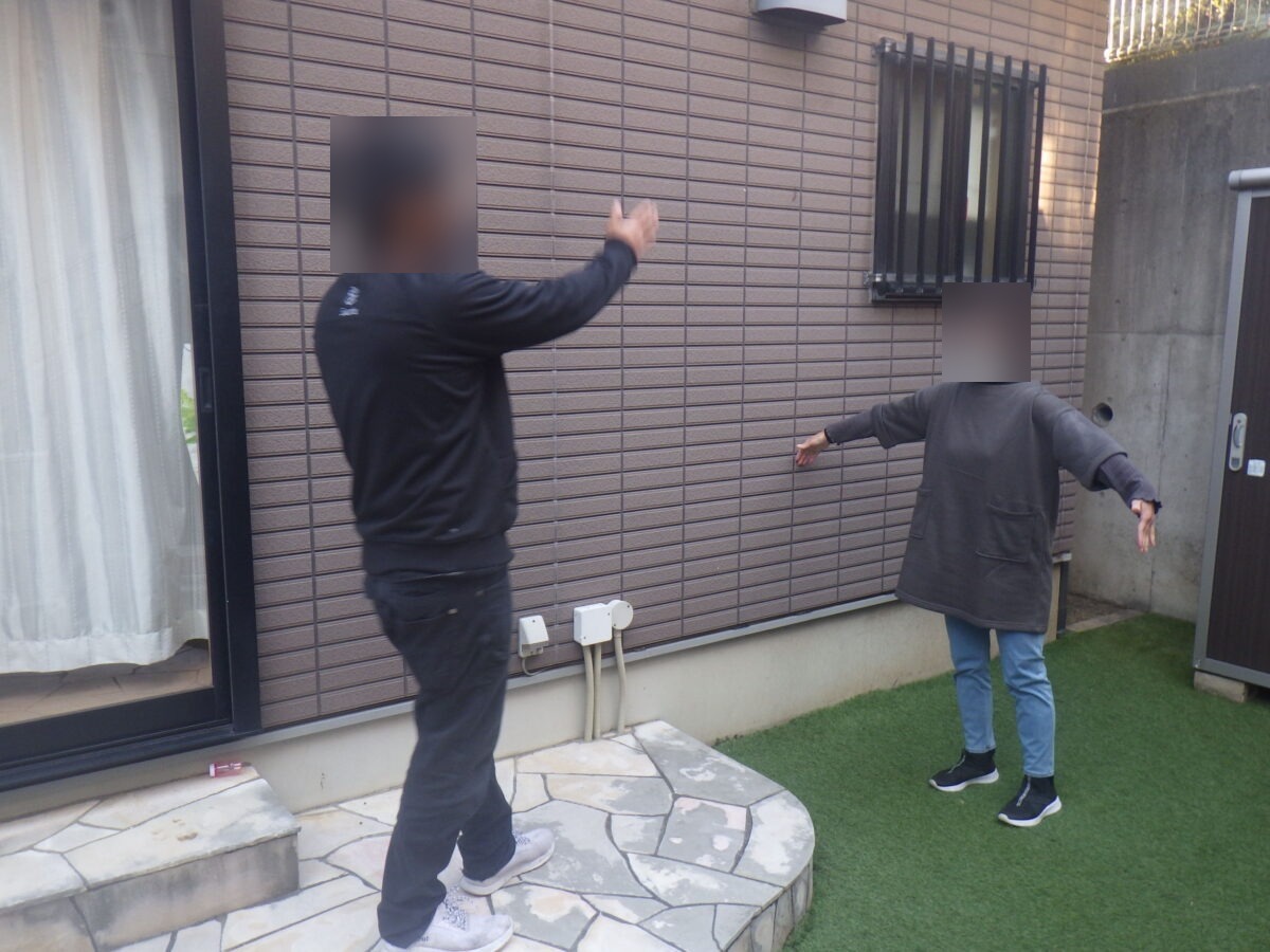 roof-wall-renovation-008 | 外壁塗装は神奈川県横浜市の塗装職人 建物まわりの打ち合わせ