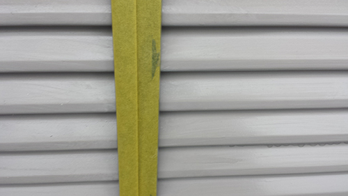 2013年7月31日　南区六ッ川にて外壁塗装：雨戸