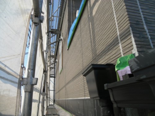横浜市保土ヶ谷区：外壁下塗り