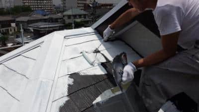 稲城市でキルコートで断熱の屋根塗装