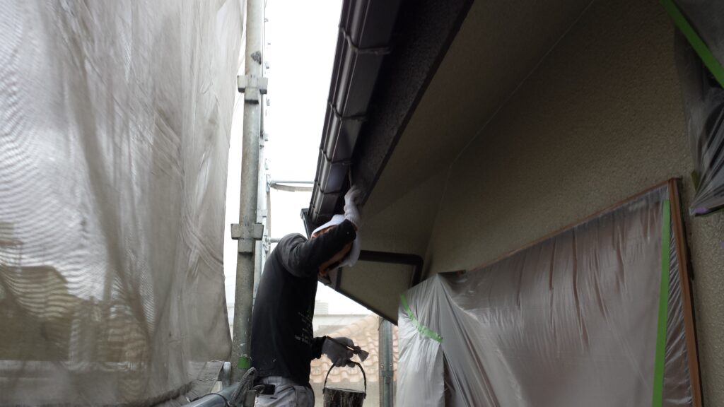 2013年7月3日 川崎市中原区外壁塗装・破風