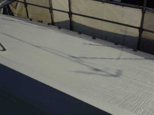 神奈川区での屋根上塗り、断熱・遮熱塗装でエコ