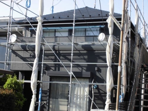横浜市旭区でのサイディング外壁施工事例、美観向上