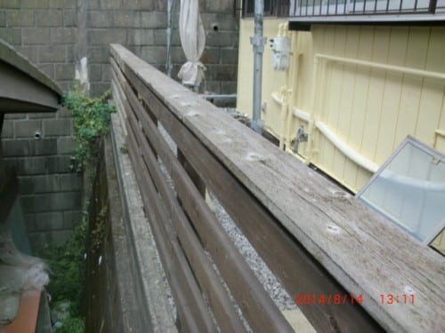 川崎市麻生区での外壁塗装、木部塗装で防虫、防カビ効果も